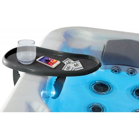 Life Spa Tray Table flexibles Whirlpool Tablett Tisch für Getränke und Snacks Getränkehalter (1/7)