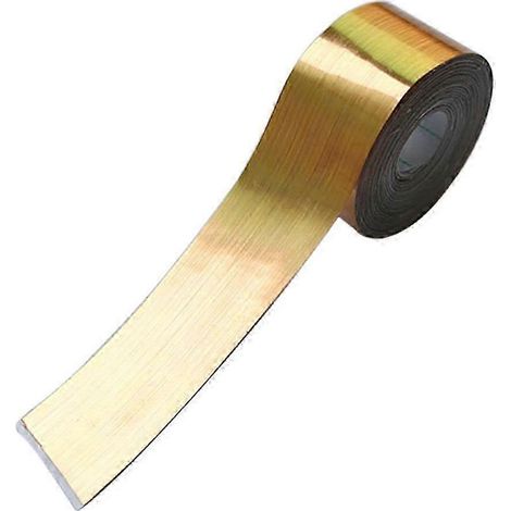 Autocollant mural adhésif imperméable en PVC pour carrelage, à faire soi-même, pour salle de bain.-Golden