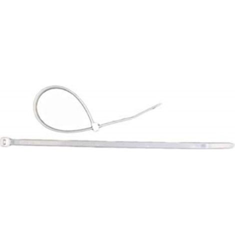 Fascette 3,5x140 100 pz bianco - electraline (1/2)