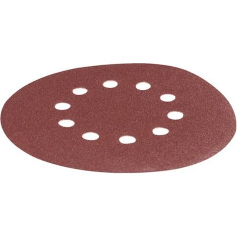 Scheppach Lot de 10 abrasifs Ø 215 mm Grain 240 Pour DS200 / DS920 / DS930 Accessoire Consommable Murs et plafonds
