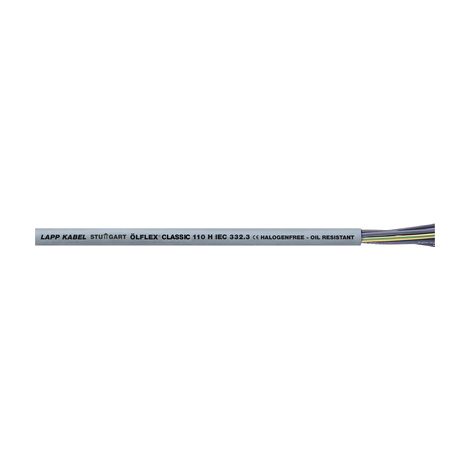 LAPP ÖLFLEX® CLASSIC 110 H Câble de commande 3 x 0.75 mm² gris (RAL 7001) 10019911/1 Marchandise vendue au mètre X75648