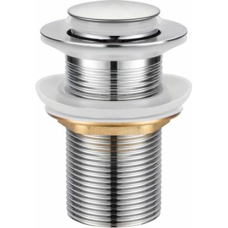 Universal Pop-up Sink Drain Plug without Overflow, Automatic Drain Plug with Drain Plug (1/5)