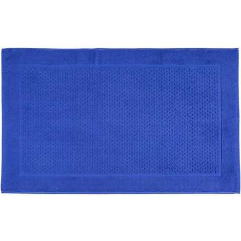 CALEFFI Tappeto Bagno in Cotone Sirena '99 CM. 45X60 Spugnissima Tinta Unita Blu (1/2)