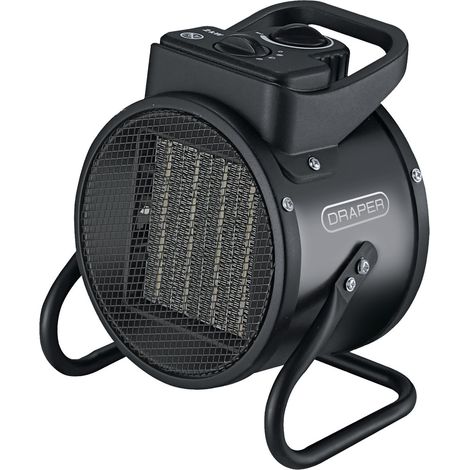 Draper 36610 230V PTC Electric Space Heater, 6800 BTU, 2kW