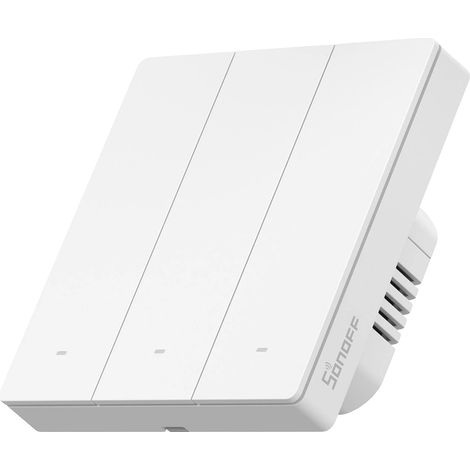 Interruttore a parete intelligente, controllo vocale, domotica, M5-3C-86W (1/2)
