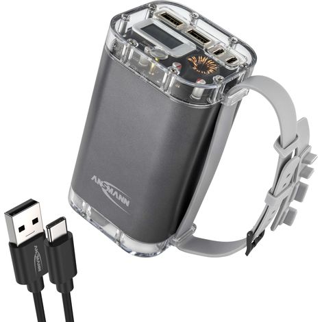 ANSMANN Batterie externe PB4100, 40 000 mAh, 2x USB-A, 2x USB-C (1/5)