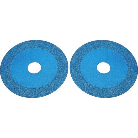 Disque de coupe en verre, 2 pièces, lame de scie diamant incisive résistante à la chaleur pour carrelage en céramique Jadestone bleu foncé (1/5)