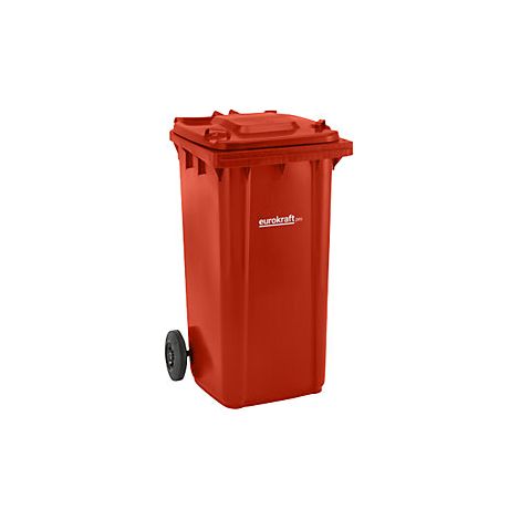 eurokraft pro  Bidone per rifiuti in plastica DIN EN 840 