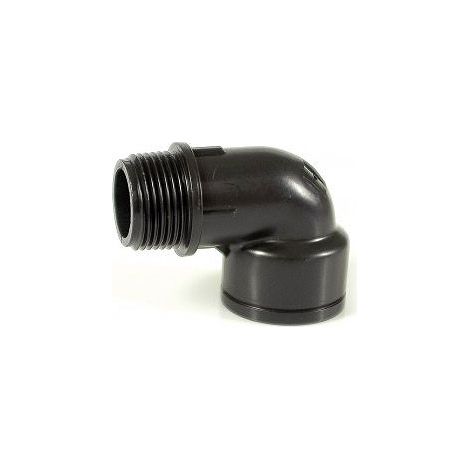 Raccordo filettato per irrigazione mod. Gomito filettato maschio - Femmina D. 1" in PP. IR62720D0N320