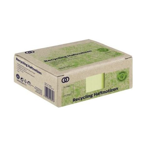 Soennecken Haftnotiz oeco 5869 RC 125x75mm 100Bl. gelb 12St. (1/3)