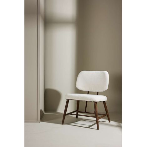 Midland fauteuil teddy blanc. (1/5)