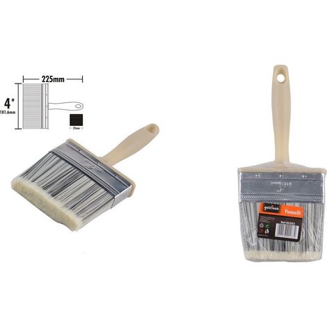 Kaela - Pennello Pittura 4" Da 225 Mm Pennellessa Per Soffitto Pareti Imbianchino 90283 - (1/2)