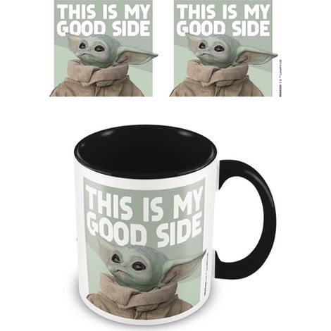No Name Baby Yoda (Good Side) DIY Tasse, 315 ml, Keramik