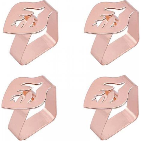 pinces à nappe, supports de nappe, pinces à nappe, pinces à nappe en acier inoxydable, adaptées à la fixation de nappes avec des pinces de 4,6 cm (1/5)