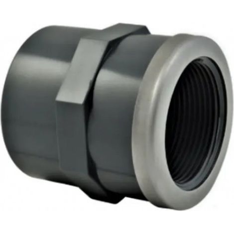 Manchon PVC pression mixte 32 mm, 26x34 renforcé inox