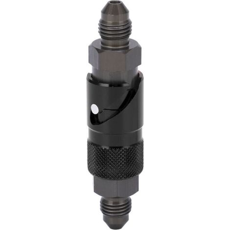Déconnexion de la conduite de frein, raccord de tuyau de frein en alliage d'aluminium universel pour motos de re(le noir). - Crezuo (1/3)