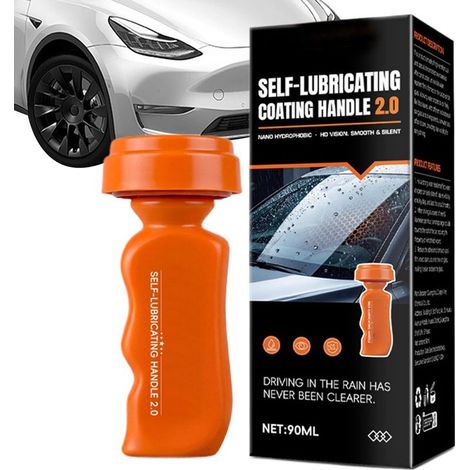 Émulsion dissolvant de film d'huile pour vitres de voiture (90 ml) – Nettoyant et dégraissant pour pare-brise et rétroviseurs – Revêtement antireflet pour une vision claire et une sécurité