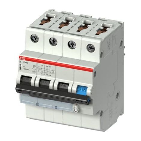 SMISSLINE- Disjoncteur Différentiel FS403MK-Courbe B32A/0.03 Type F 2CCL563310E0325 ABB G147085