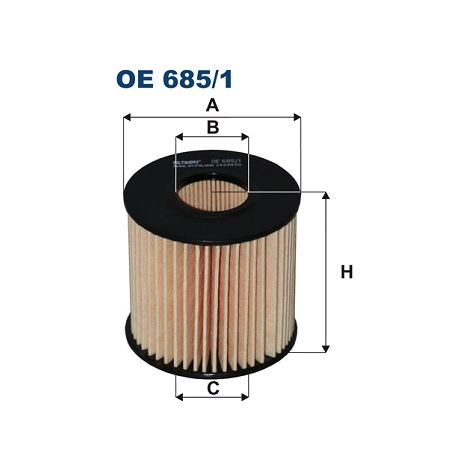 Ölfilter für Toyota Yaris Cross 20 1.4 D-4D