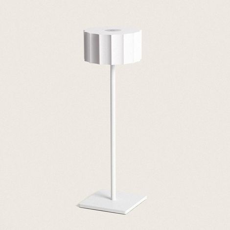 Lampe à Poser LED 3W Portable pour Extérieur avec Batterie USB Rechargable Cesc Blanc (1/5)