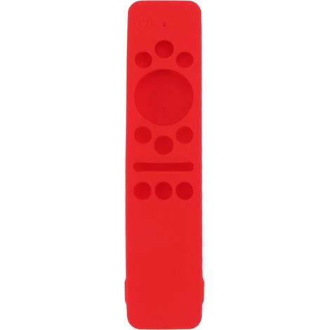 Étui de protection en silicone rouge pour télécommande de téléviseur intelligent Samsung BN59 01259E 1259B 1312A 1312B (1/5)