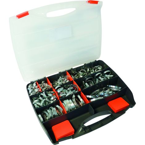 Coffret 285 colliers bande pleine 9mm d.8 a 80 EQUINOXE - 26525 (1/2)