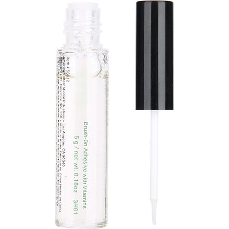 Colle à faux cils 5g, adhésif grafting à séchage rapide, transparent, extension cils durable, colle professionnelle précise, fixation longue tenue. (1/5)
