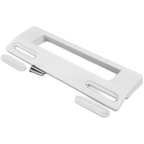 Poignée de réfrigérateur universelle blanche amovible, Poignée porte freezer - Entraxe trous de 90 mm à 170 mm-18560mm