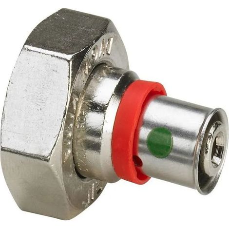 Raccord viega fonterra laiton nickel mat 3 4 x 12 mm
