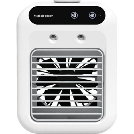 Ventilateur brumisateur portable, rechargeable par USB, humidificateur, refroidissement réglable, silencieux, parfait pour l'intérieur, l'extérieur, les voyages, la chambre, le salon, apparei (1/5)