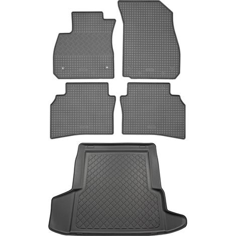 Opel Insignia B Grand Sport Sedán (4 puertas) desde 06.2017 SET - alfombrillas de goma para coche + alfombrilla para maletero (1/5)