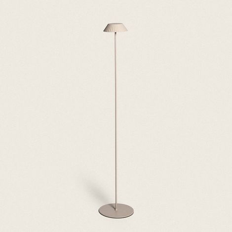 Lámpara de Pie LED Portátil Exterior con Batería USB Recargable Hoima Beige (1/4)