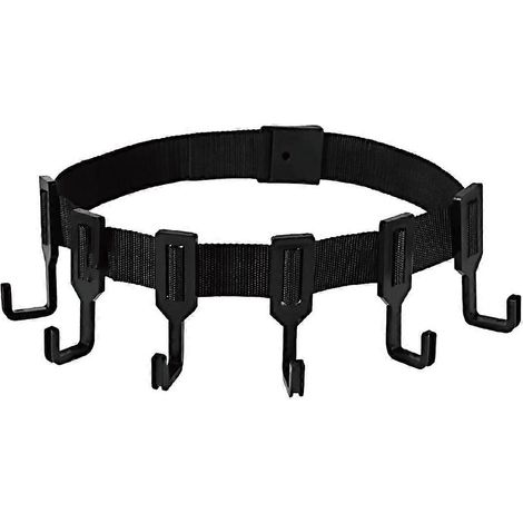 Porte-accessoires portable à sangle épaisse pour arc, avec crochets multiples. (1/5)