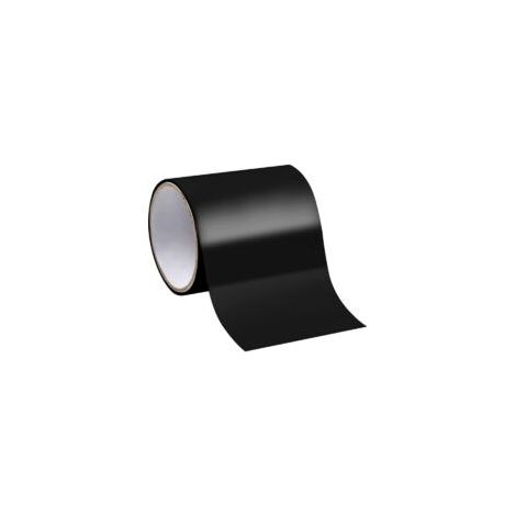 Bardusch-Ruban de Réparation Etanche, 10cm x 1.5m Ruban Adhesif Anti Fuites de Reparation pour Tuyau, Piscine, Seau, Non Extensible (Noir)