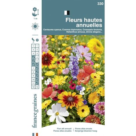 France Graines - Mélange Fleurs Hautes Annuelles