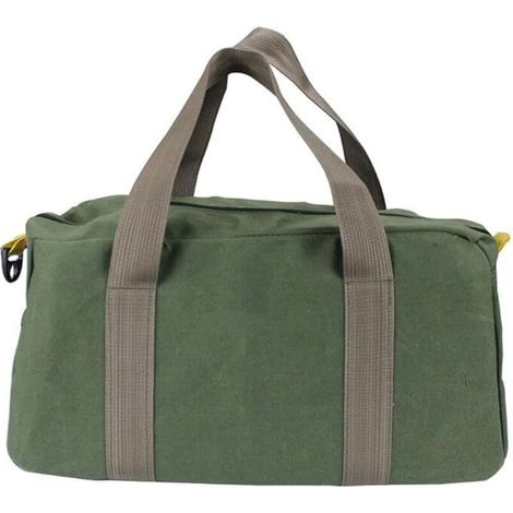 Enowelir Sac À Outils De Plomberie 14 Pouces Vert Robuste À Grande Ouverture Pour Multiples Outils (1/4)