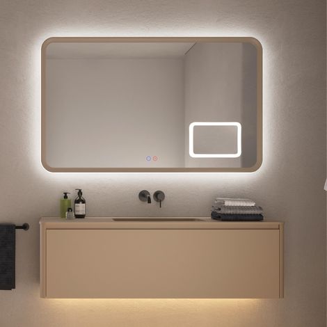 espejo de baño con luz LED (1/5)