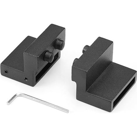 lot de 2 guide de sol pour porte de grange coulissante (1/5)