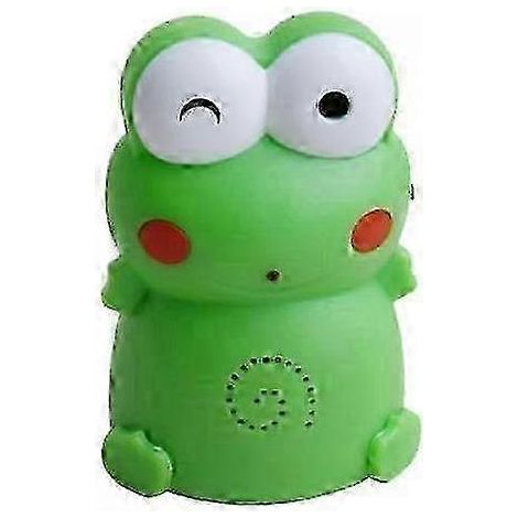 Niedliche, bewegungsaktivierte Frosch-Türklingel mit Begrüßungsansage, Farbe: Grün, Größe: 110 x 70 x 70 mm (1/5)