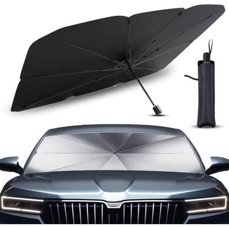 Auto-Sonnenschutz für die Windschutzscheibe, Sonnenschutz für SUV und LKW, für robuste Auto-Windschutzscheibe (125 x 65 cm) (1/5)