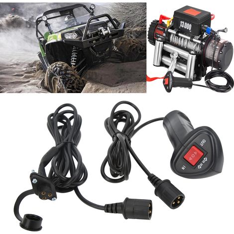 Télécommande Manuelle Universelle pour Treuil de Véhicule Tout-Terrain (1/5)