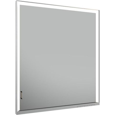 KE SPS R. Lumos 14311, r., mit Ablagef., Einbau, silb-elox., 650x735x165mm, DALI (1/4)