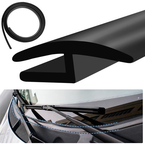 Joint en caoutchouc de 1,8 m pour pare-brise, en forme de H, étanche, universel, pour voitures, camions, SUV, camping-cars, anti-vibrations (1/5)