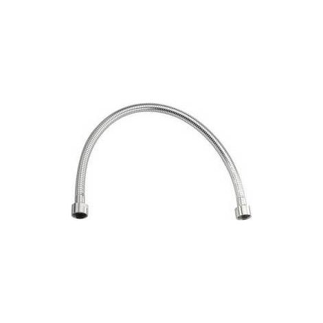 TUYAU FLEXIBLE POUR MONTÉE-DESCENTE DUO COMBINÉ 50 CM RACCORD 1/2Fx 1/2F Dimensions : 50 cm