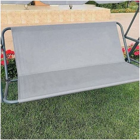 1PCS (138x50x50 cm, Gris)Housse de Siège de Balancelle, Toile de Balancelle Jardin, Imperméable Couverture de Siège Balançoire, Housse Coupe-Vent, de Rechange pour Chaise Extérieur (1/5)