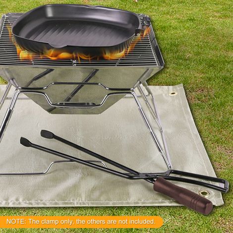 Pince de barbecue en acier inoxydable, pour pique-nique, sac à dos, Camping, randonnée (1/5)