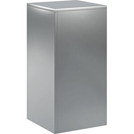 Pflanzenständer Silber 30 x 30 x 60 cm Stahl vidaXL