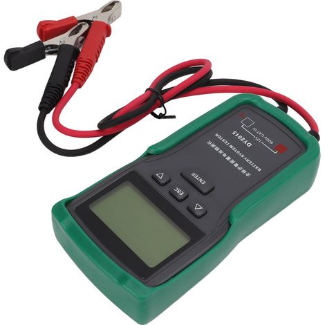 Testeur de batterie automobile DY2015 12V, testeur de batterie numérique embarqué, analyseur de batterie automobile (1/5)