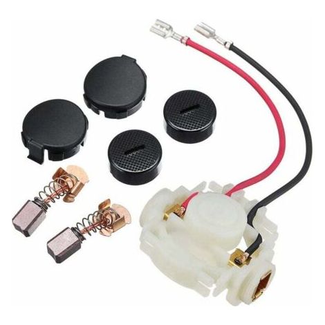 Brosse De Charbon + Support De Brosse + Casquettes + Couvercles De Capuchon Pour Kit Makita Cb430 Bga450 Bga452 Bjs160 Bjs161 -INHHUB