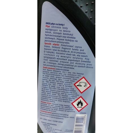 Liquide anti-taupes BROS pour tunnels de monticules 500 ml (1/5)